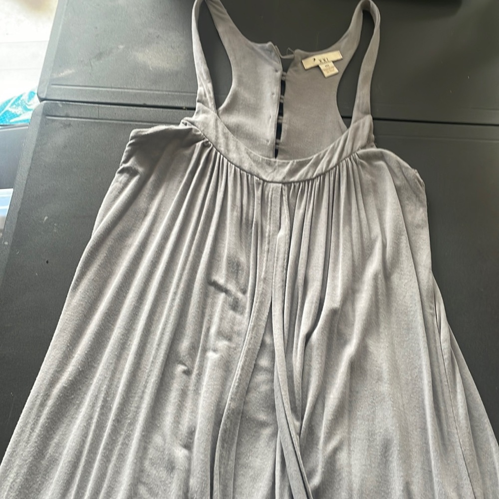 XXI gray tank dress - super soft
